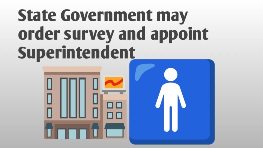 State Government may order survey and appoint Superintendent, Bombay city Survey Boundary Marks
