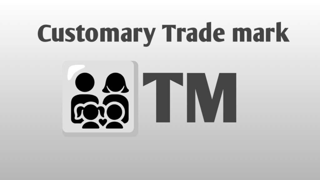 Customary trade mark, Trademark Registration refusal
